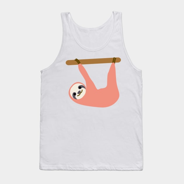 Sloth Tank Top by kawaii_shop